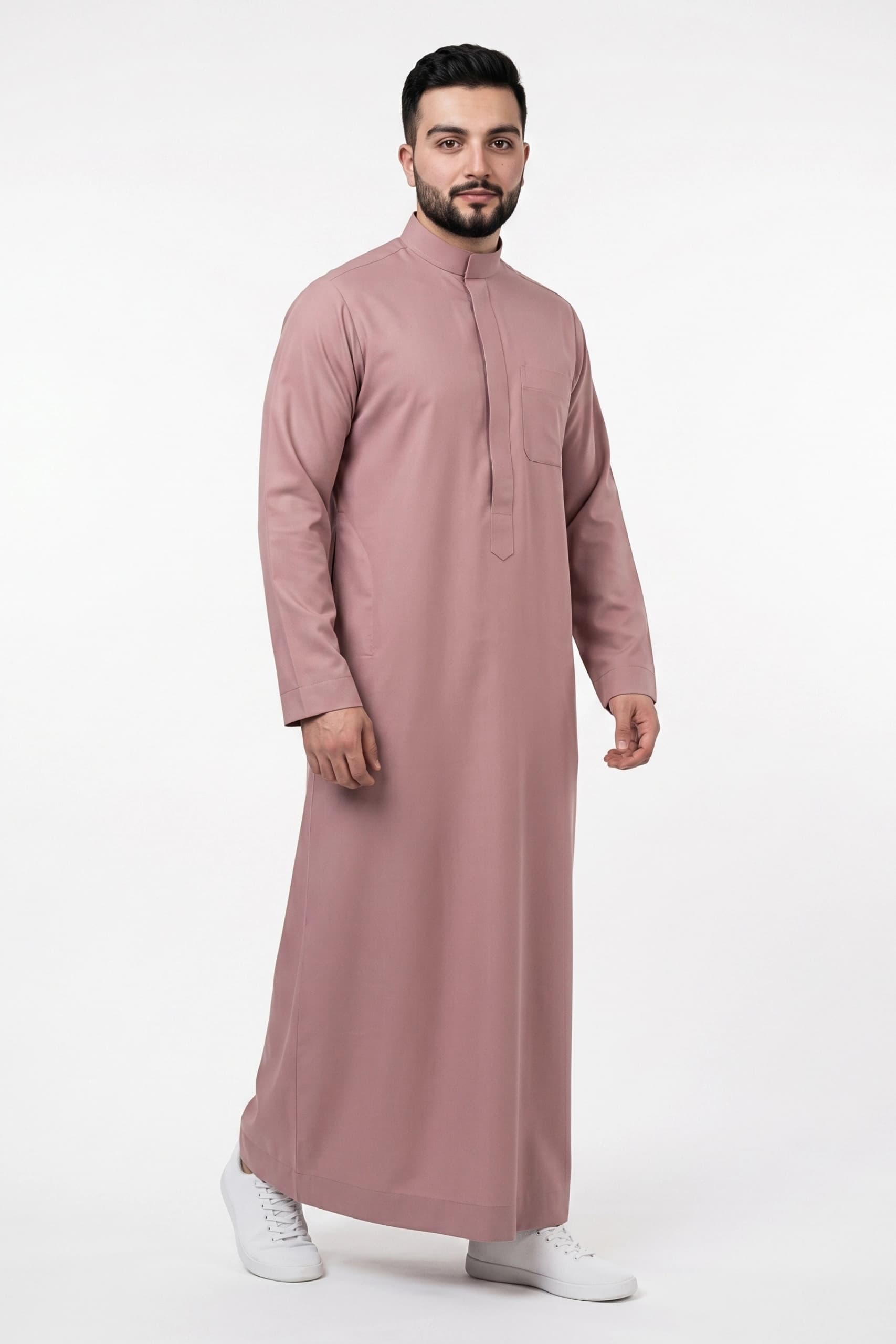 Muted Rose Saudi Thobe