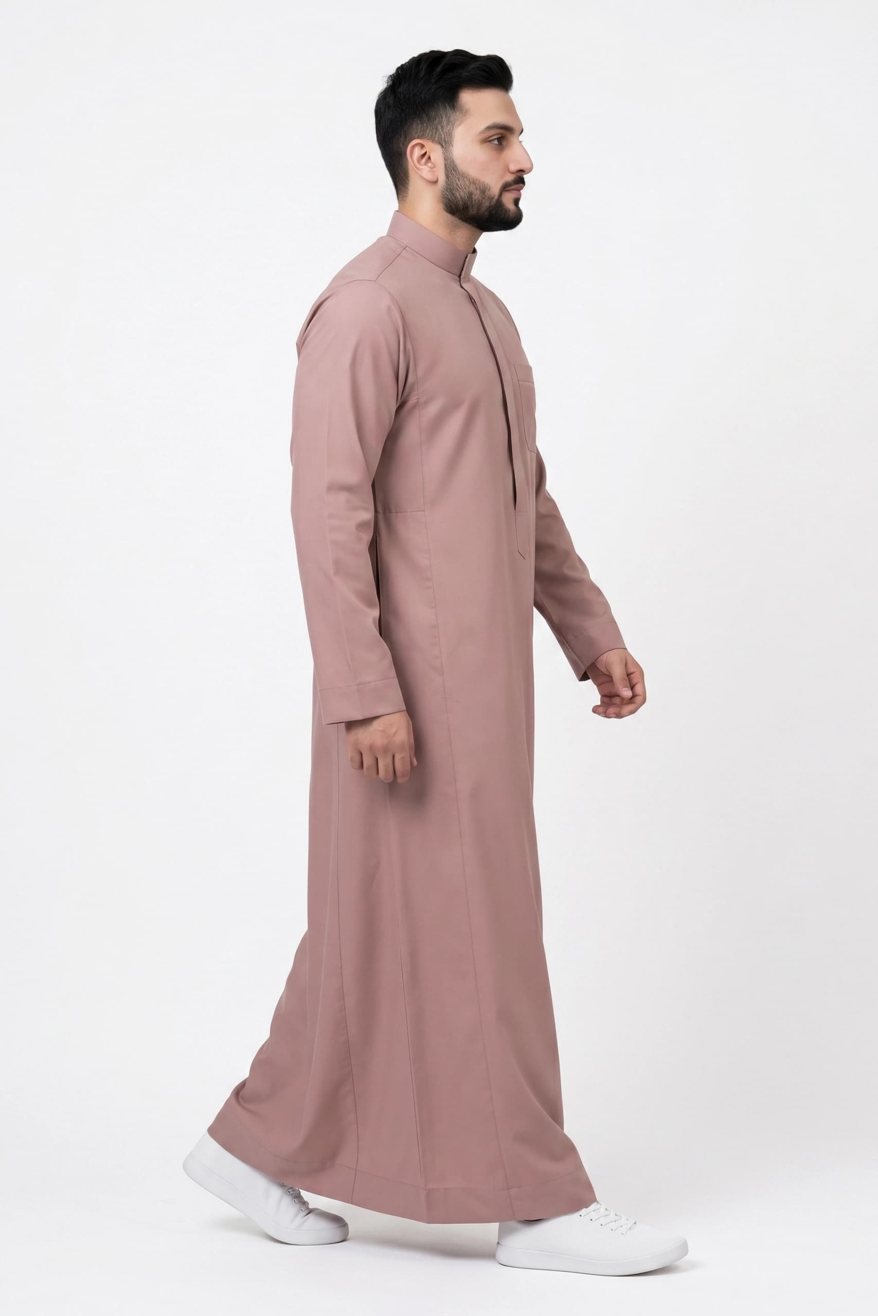 Muted Rose Saudi Thobe