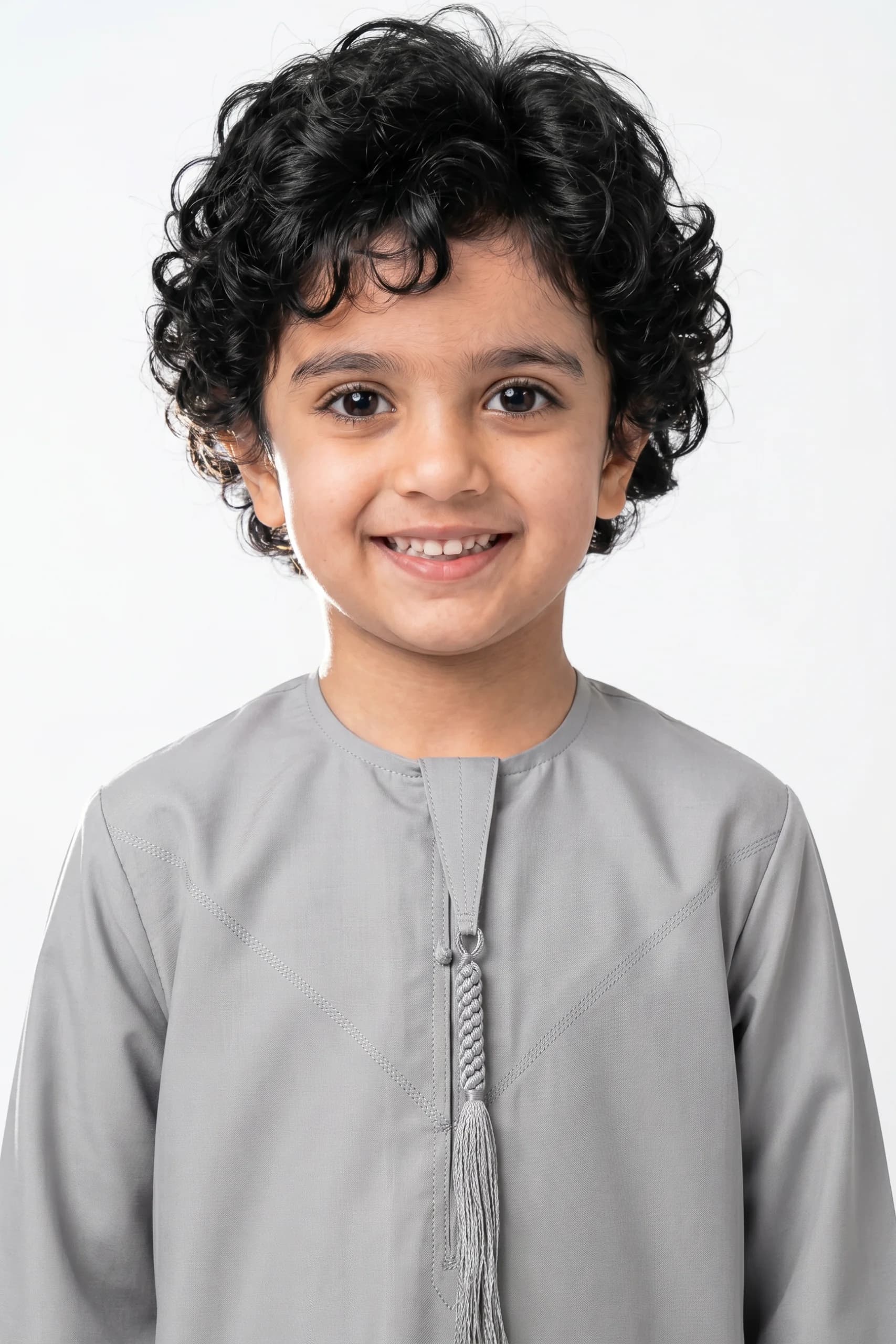 Neutral Stone Kids Thobe