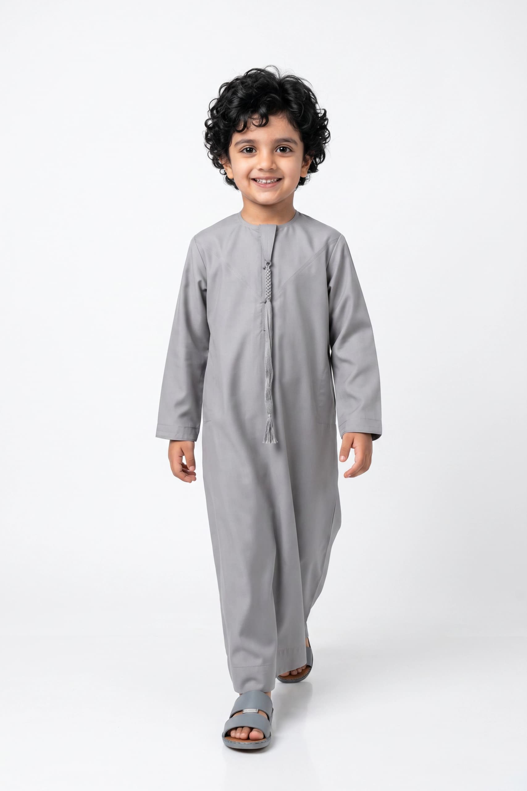 Neutral Stone Kids Thobe