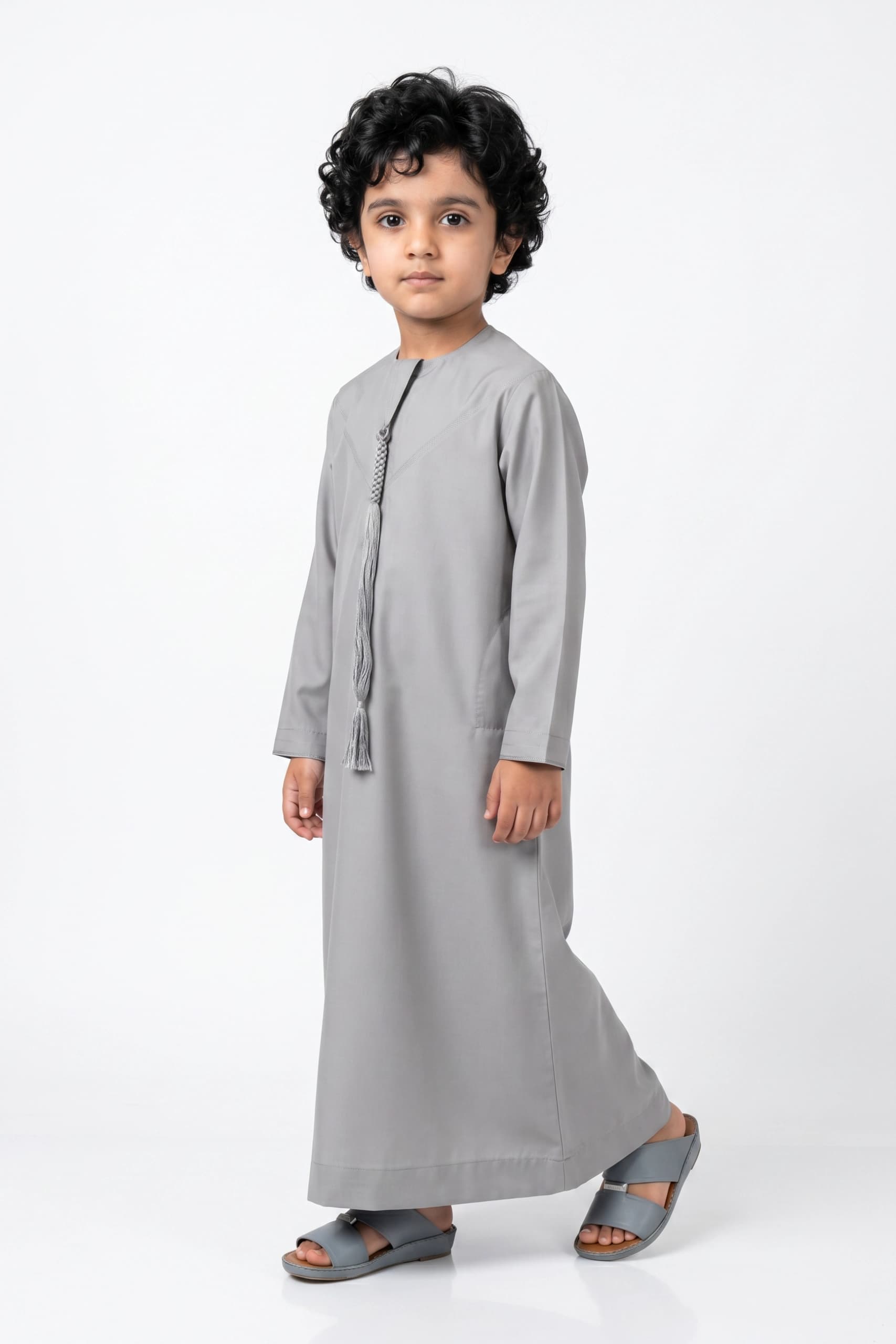 Neutral Stone Kids Thobe