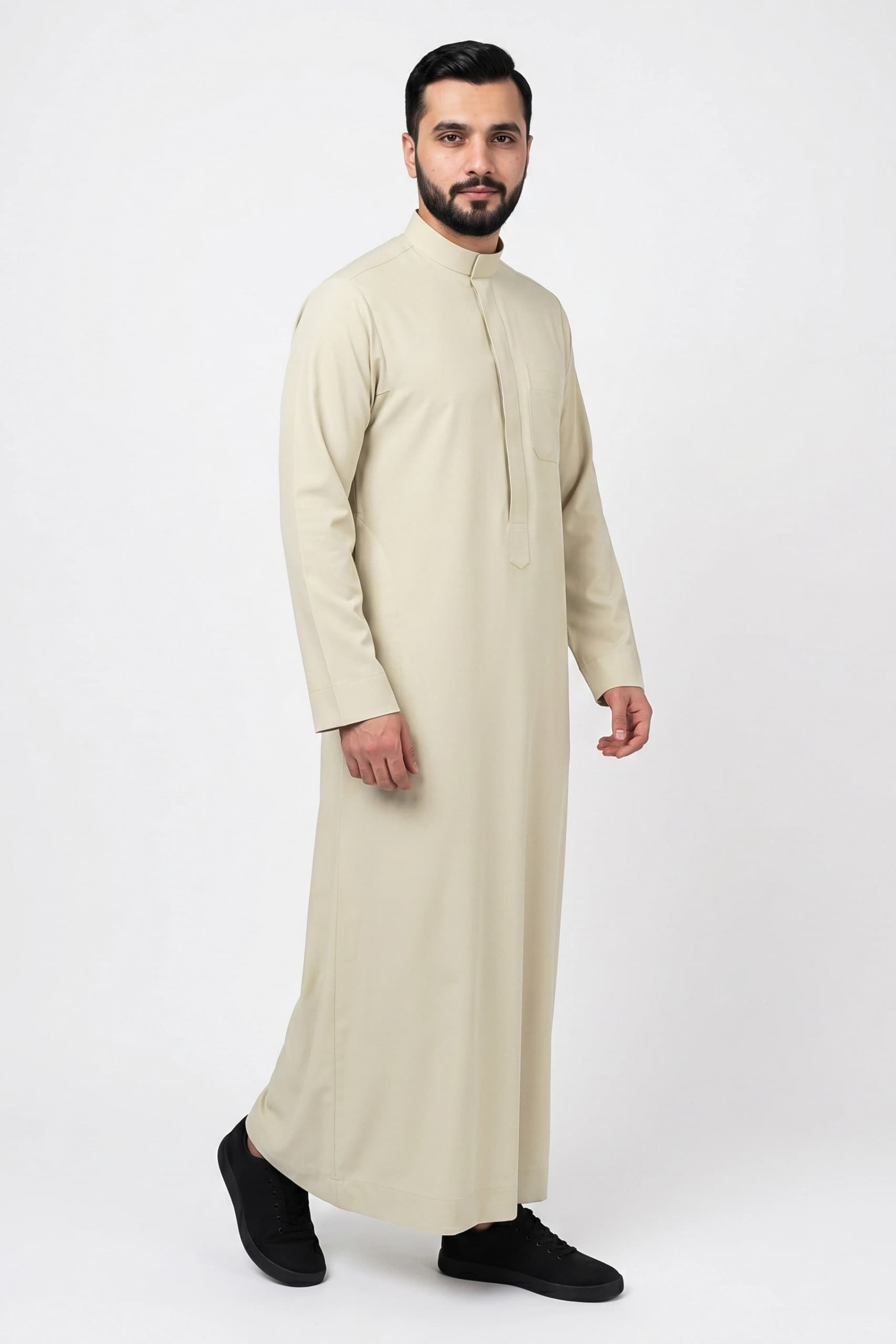 Pale Lemon Saudi Thobe