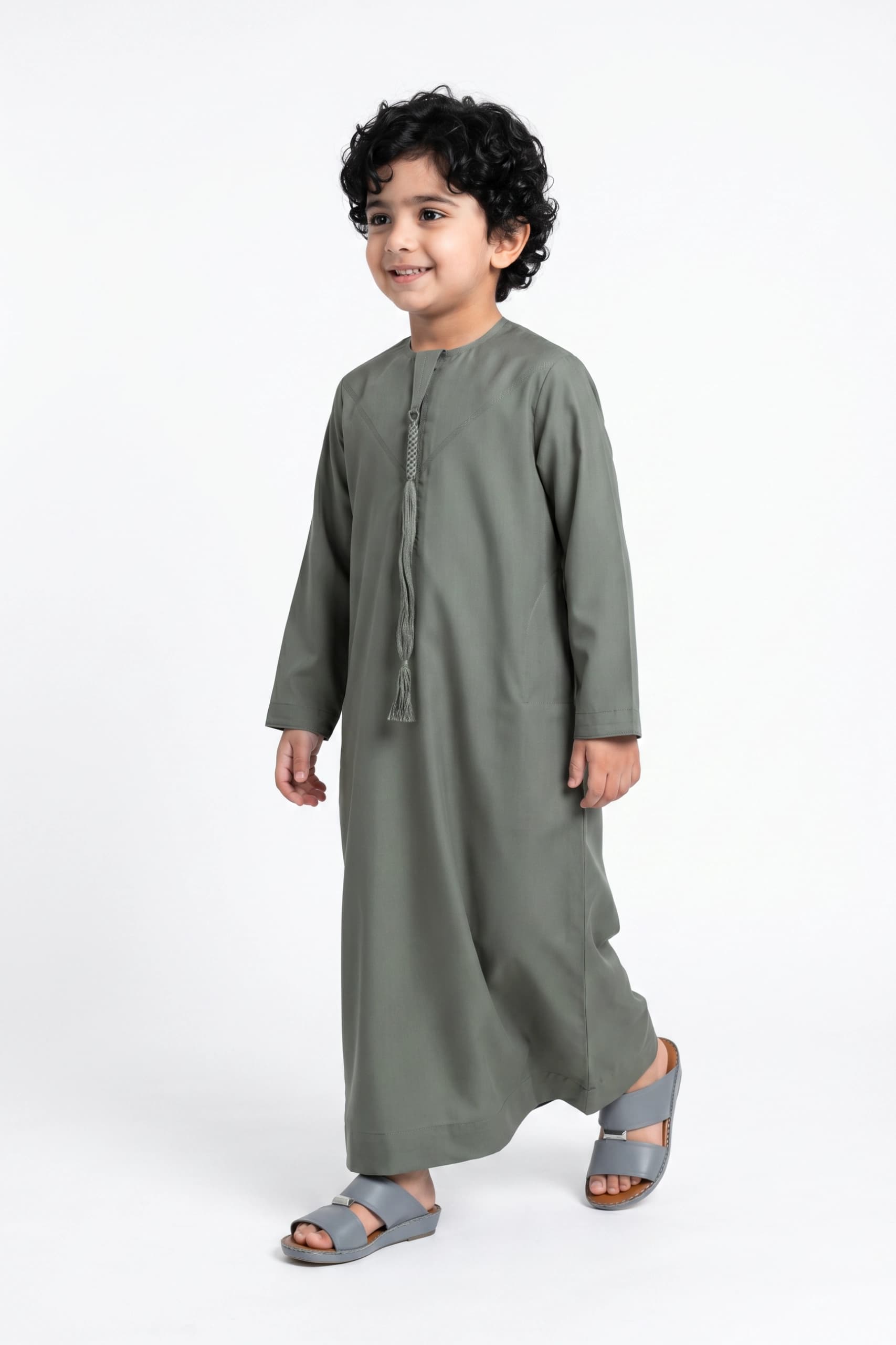 Sage Green Kids Thobe