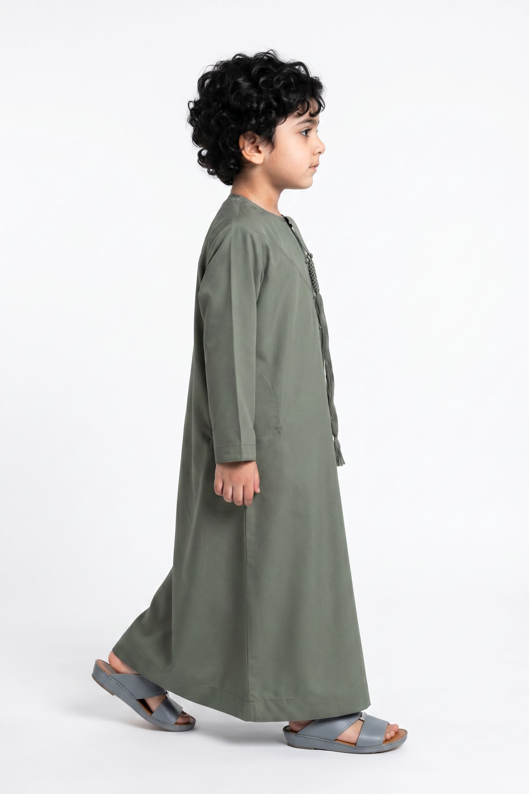 Sage Green Kids Thobe