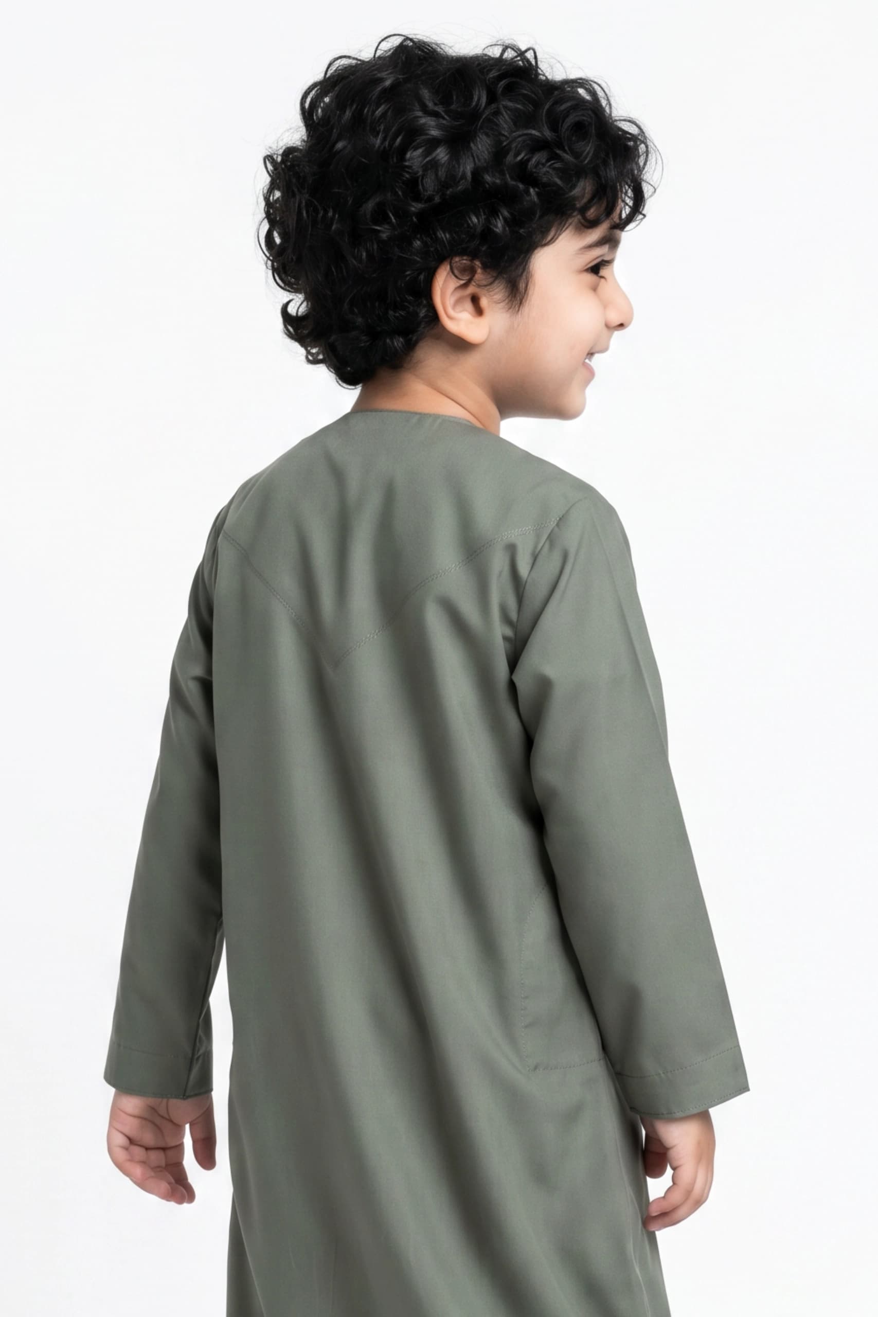 Sage Green Kids Thobe