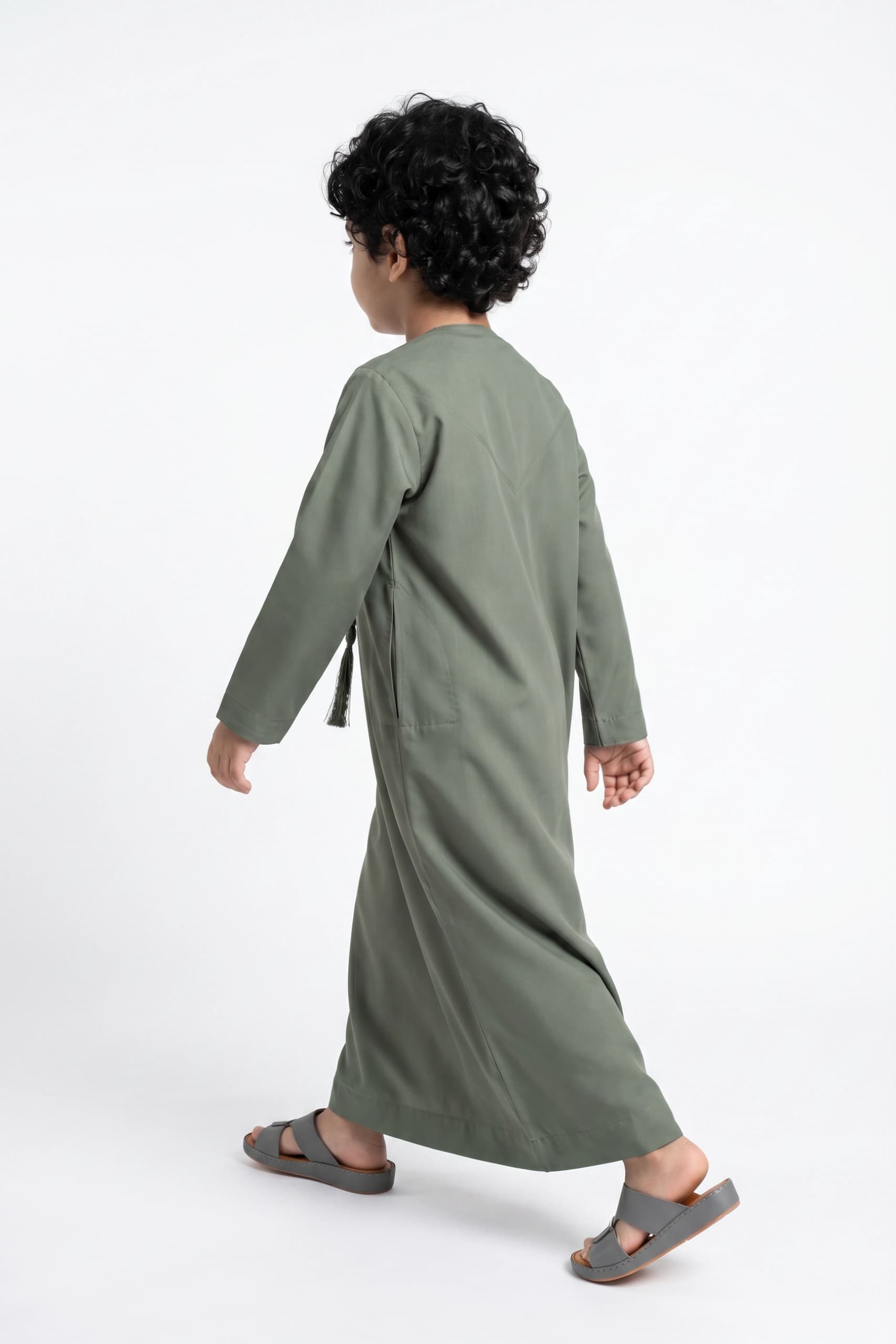 Sage Green Kids Thobe