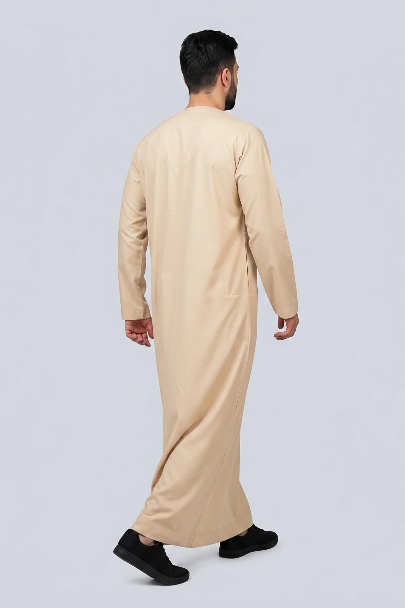 Spring Beige Emirati Thobe – China Wool