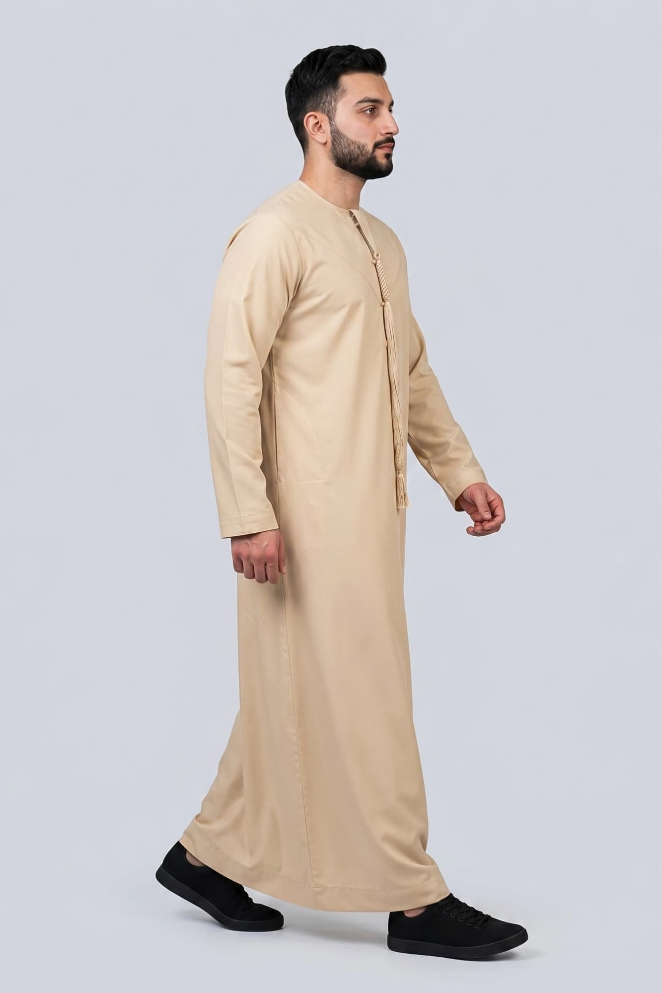 Spring Beige Emirati Thobe – China Wool