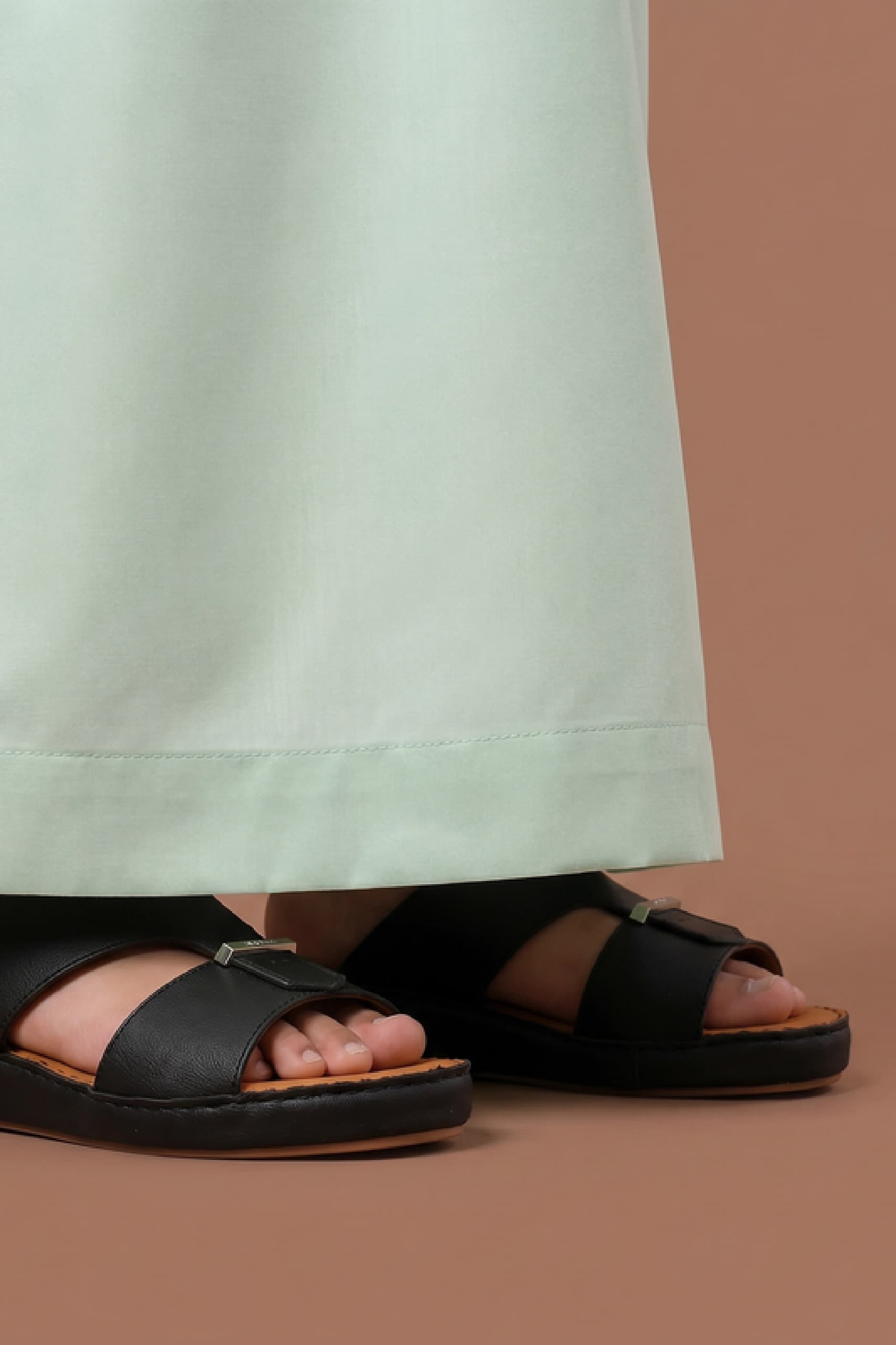 Tender Pastel Green Kids Thobe