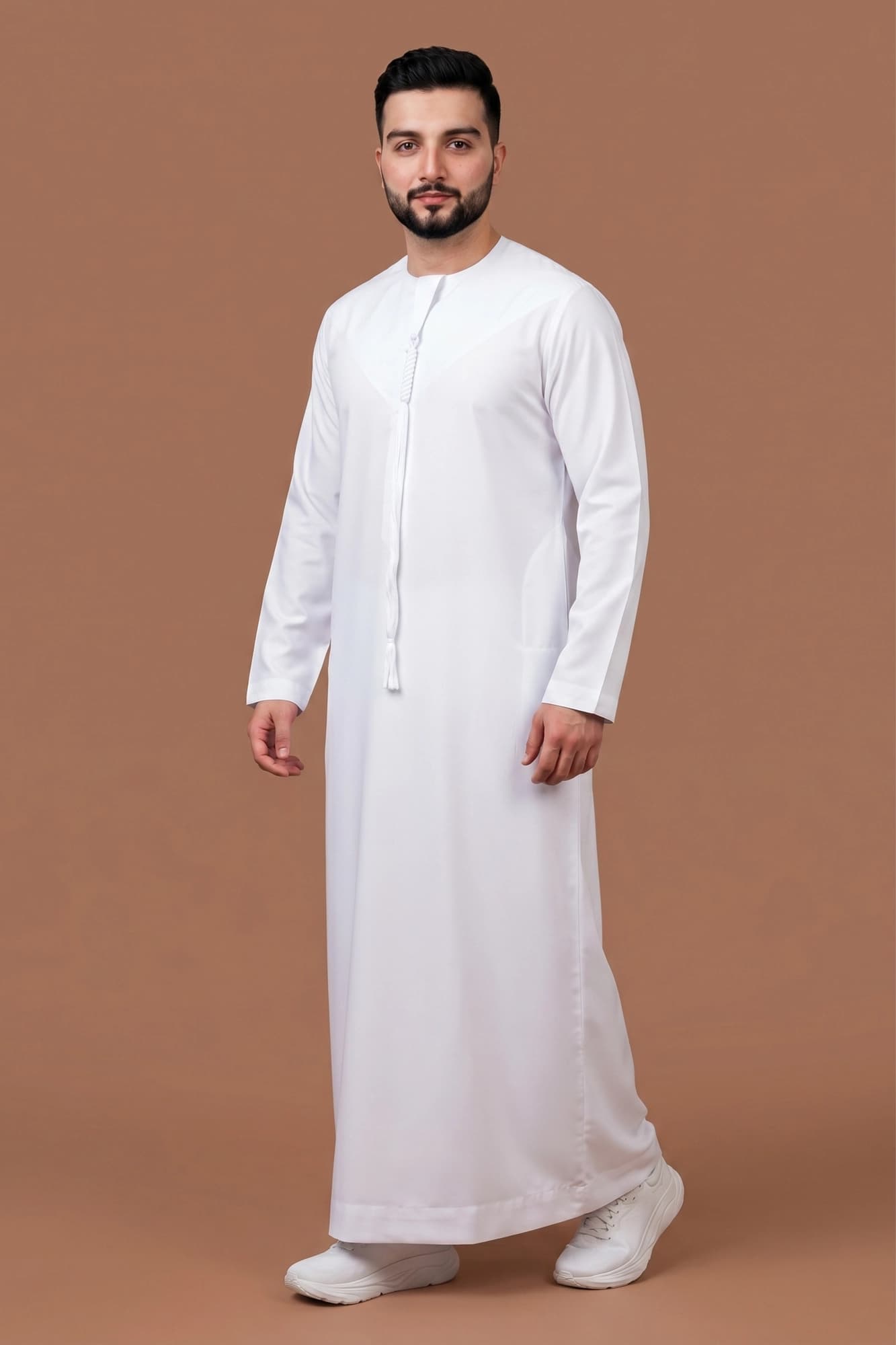 White Emirati Thobe - China Wool