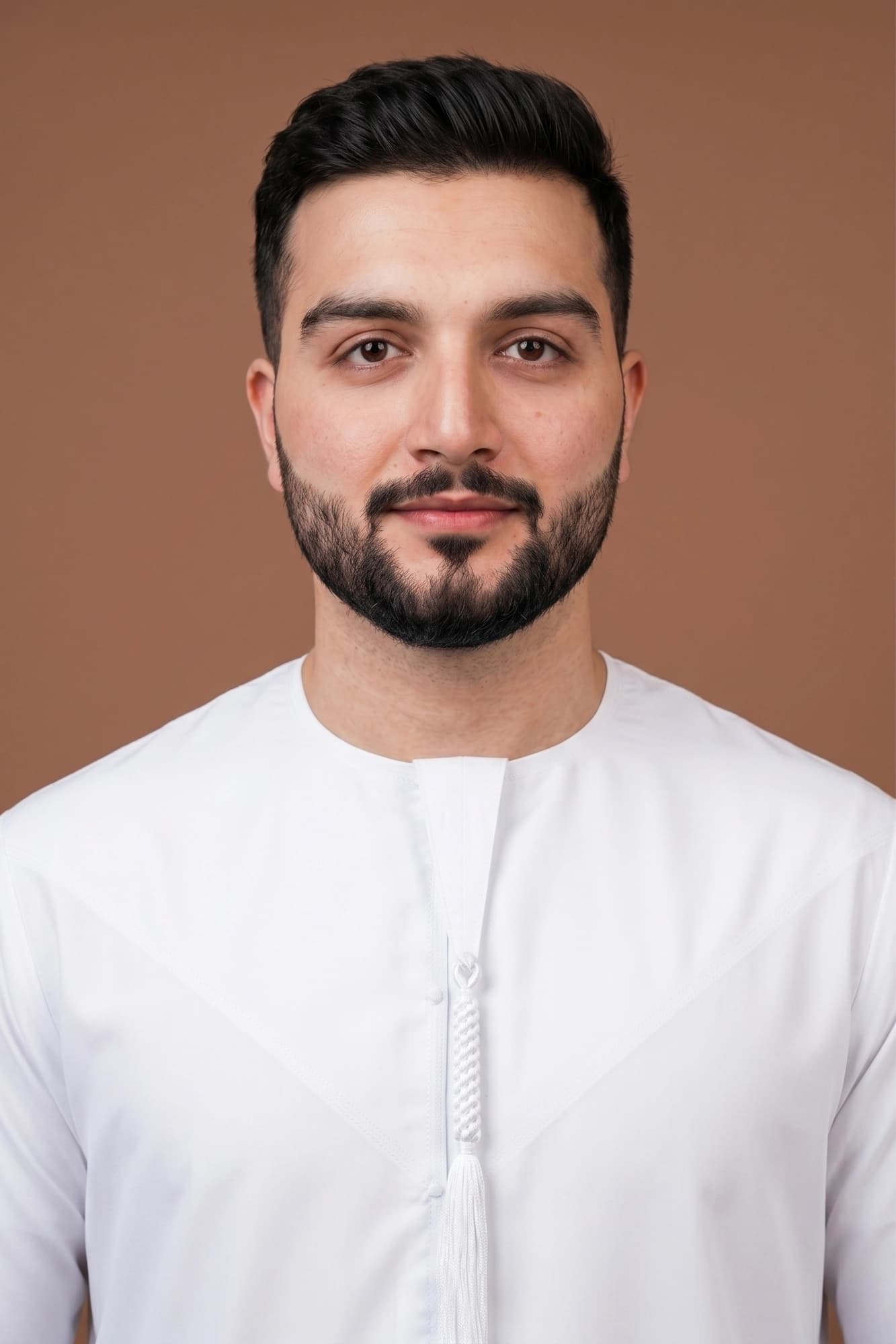 White Emirati Thobe - China Wool