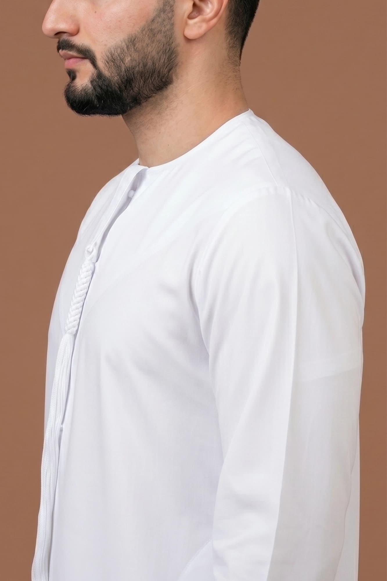 White Emirati Thobe - China Wool