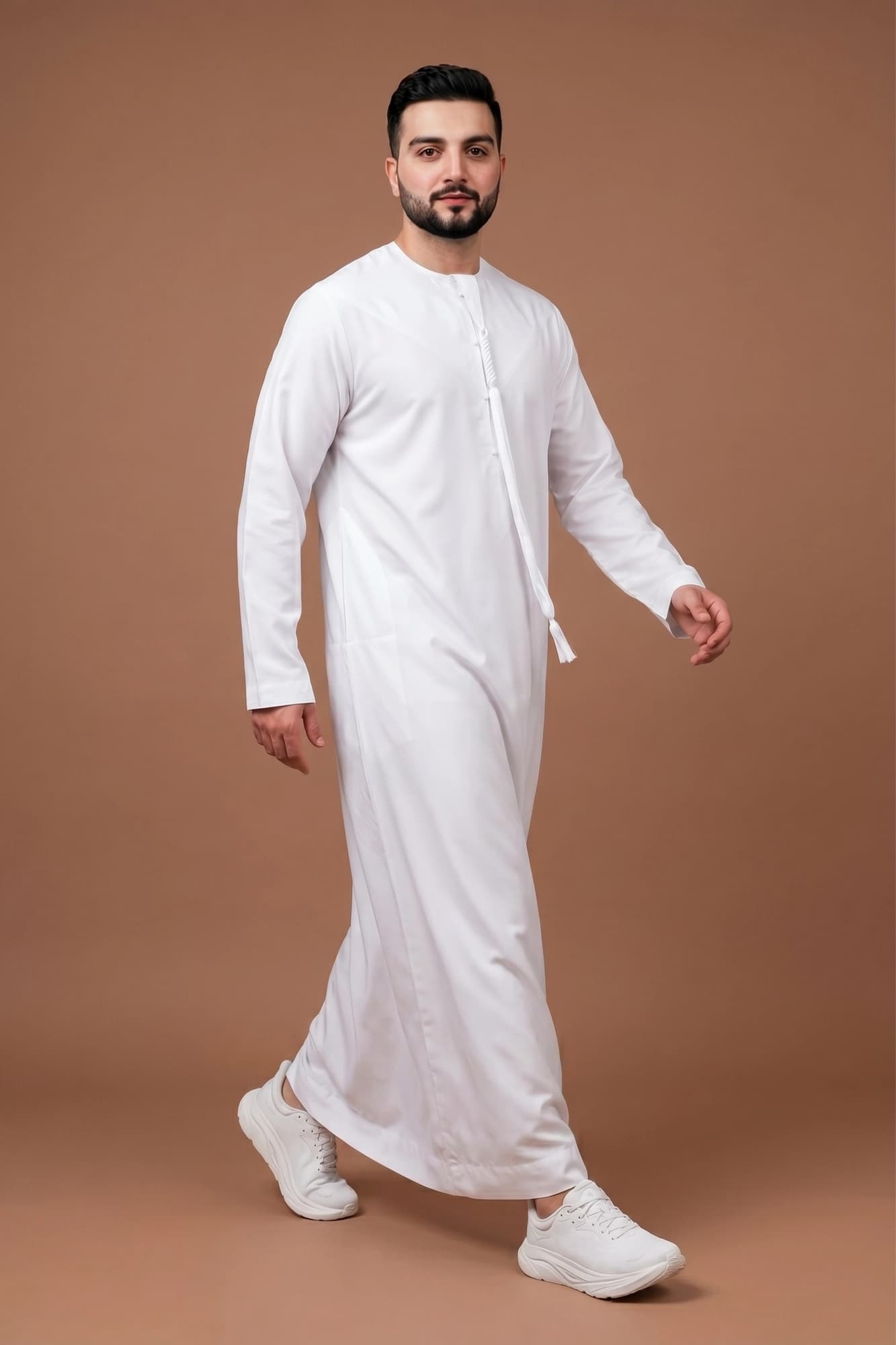 White Emirati Thobe - China Wool