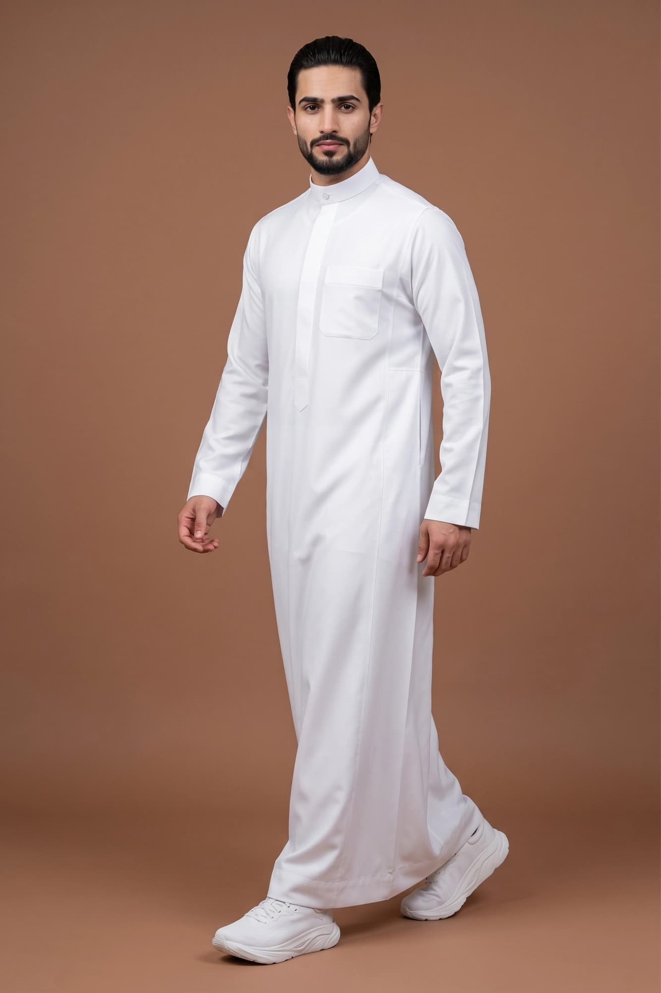 White Kuwaiti Thobe - China Wool