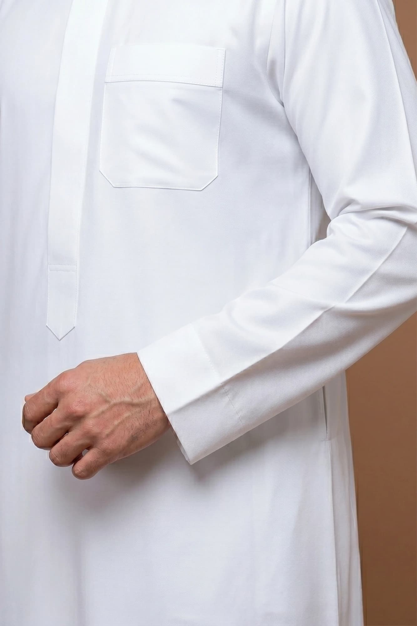White Kuwaiti Thobe - China Wool
