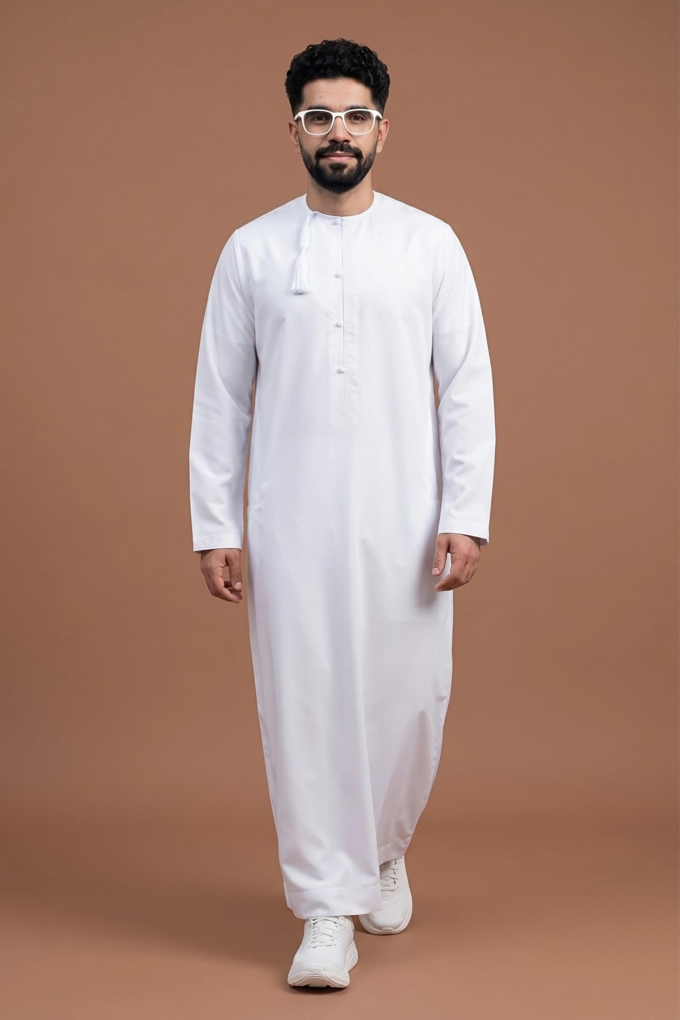 White Omani Thobe
