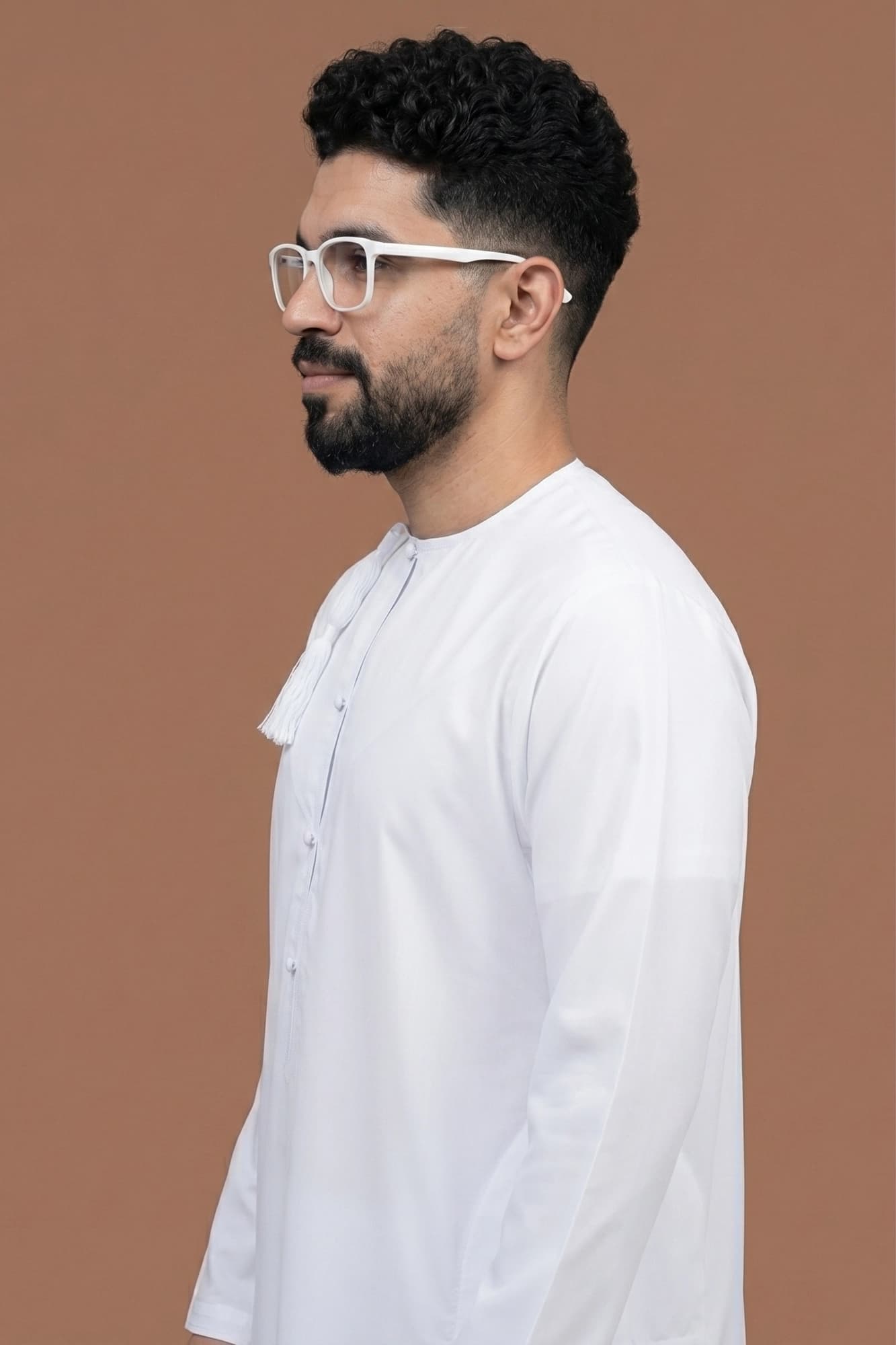 White Omani Thobe