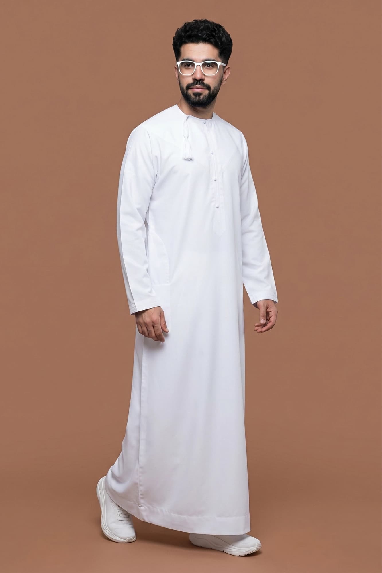 White Omani Thobe