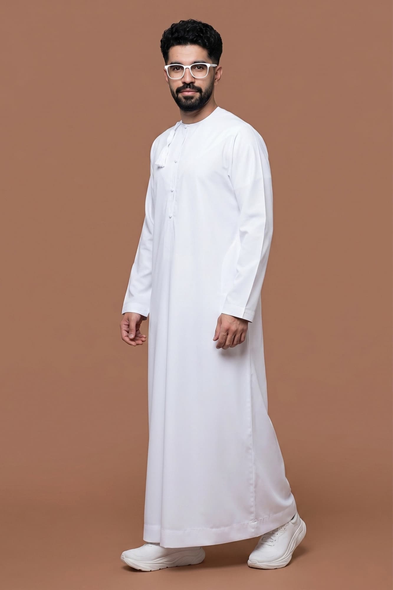 White Omani Thobe