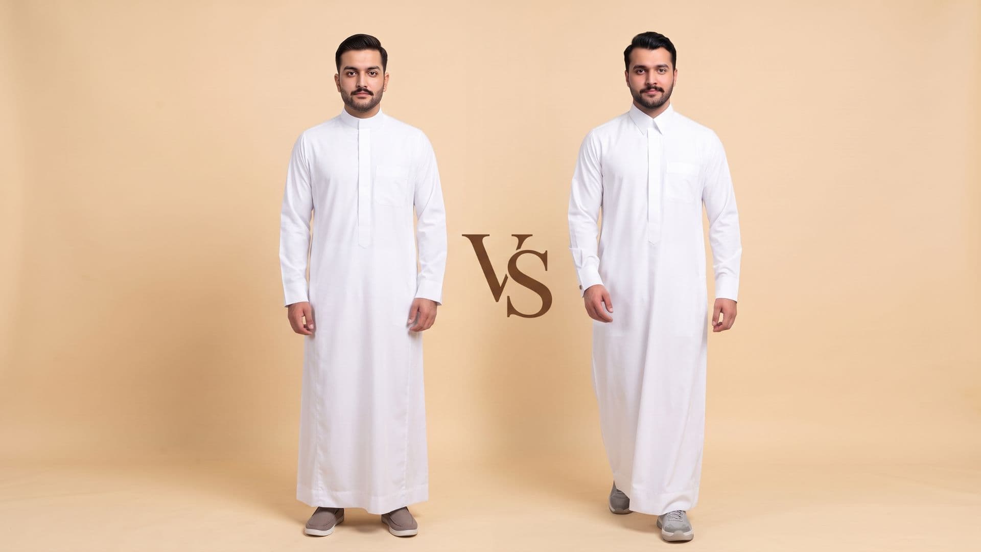 What is difference Between a Saudi Thobe and Qatari Thobe?