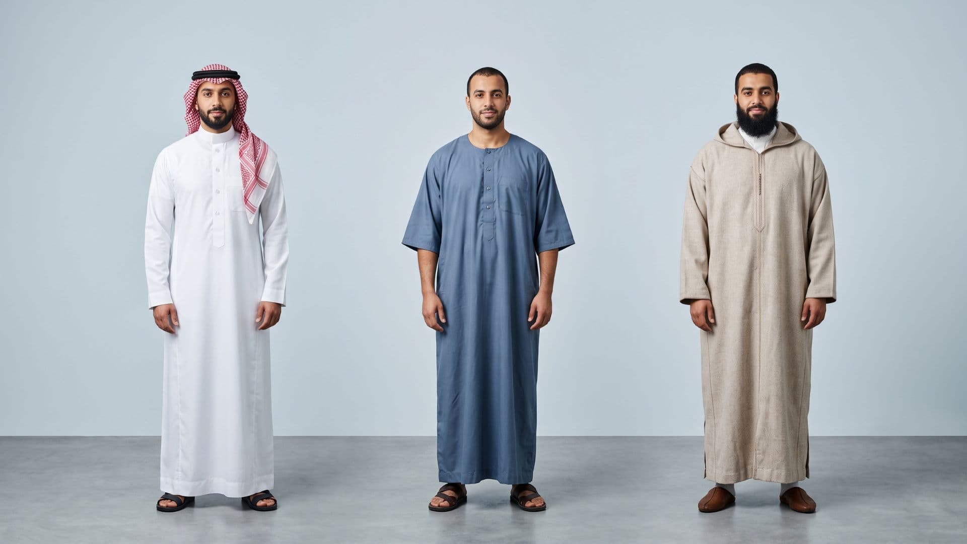 What Is the Difference Between Thobe, Jalabiya and Djellaba