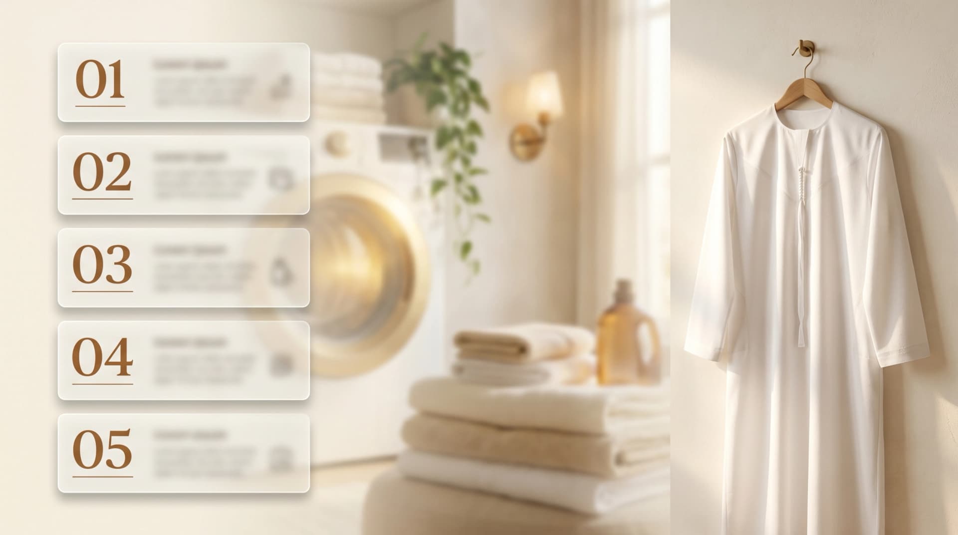 How to Clean a Thobe Without Shrinking it?