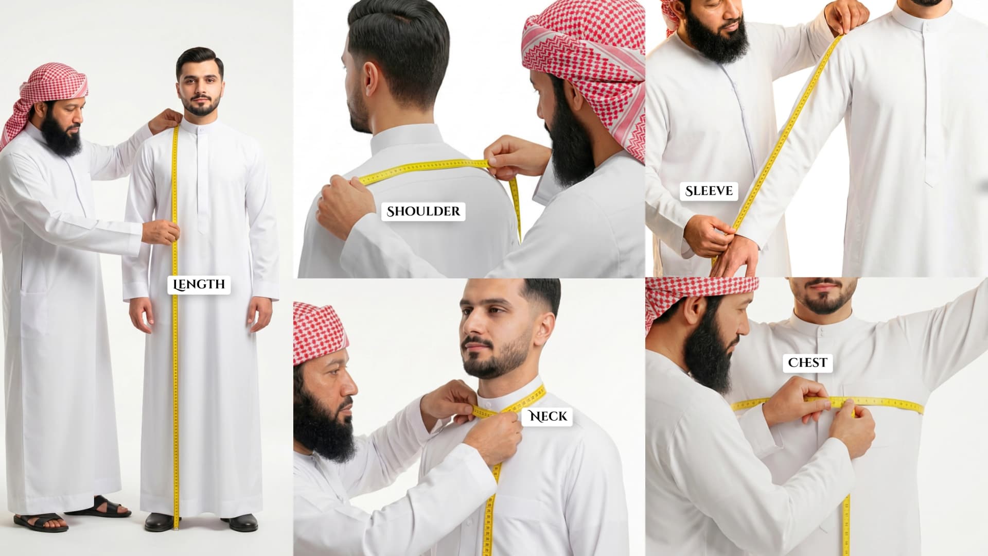 How to Take Thobe Measurements at Home