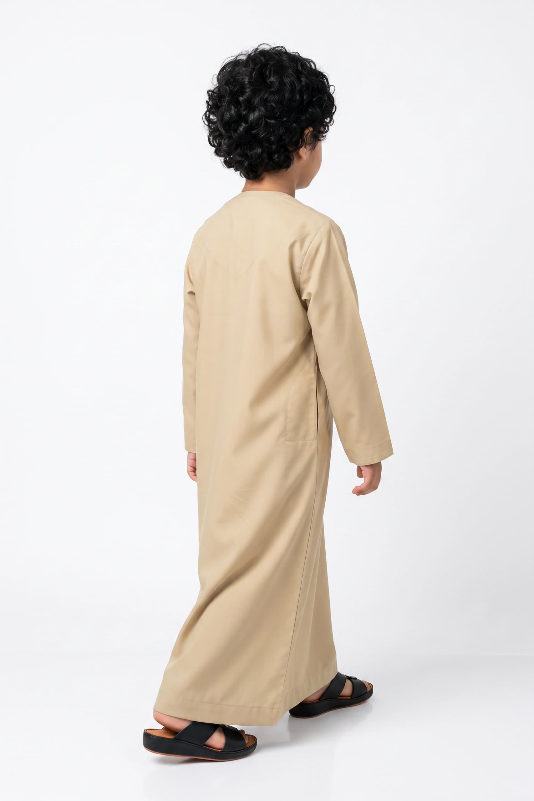 Light Khaki Kids Thobe