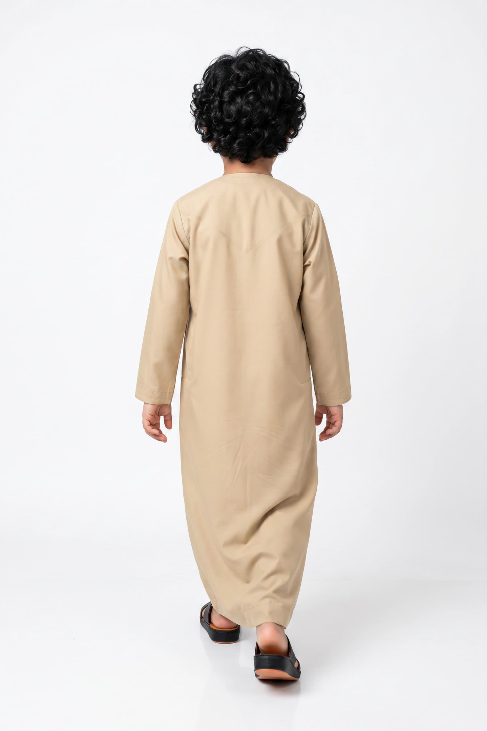 Light Khaki Kids Thobe
