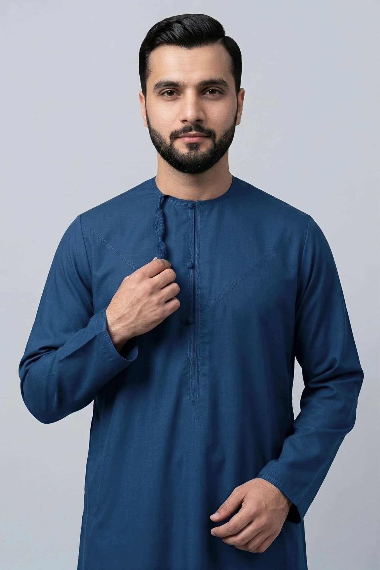 Marine Military Blue Omani Thobe